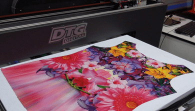 Красочная и стилизованная печать на предметах одежды и для камуфляжа